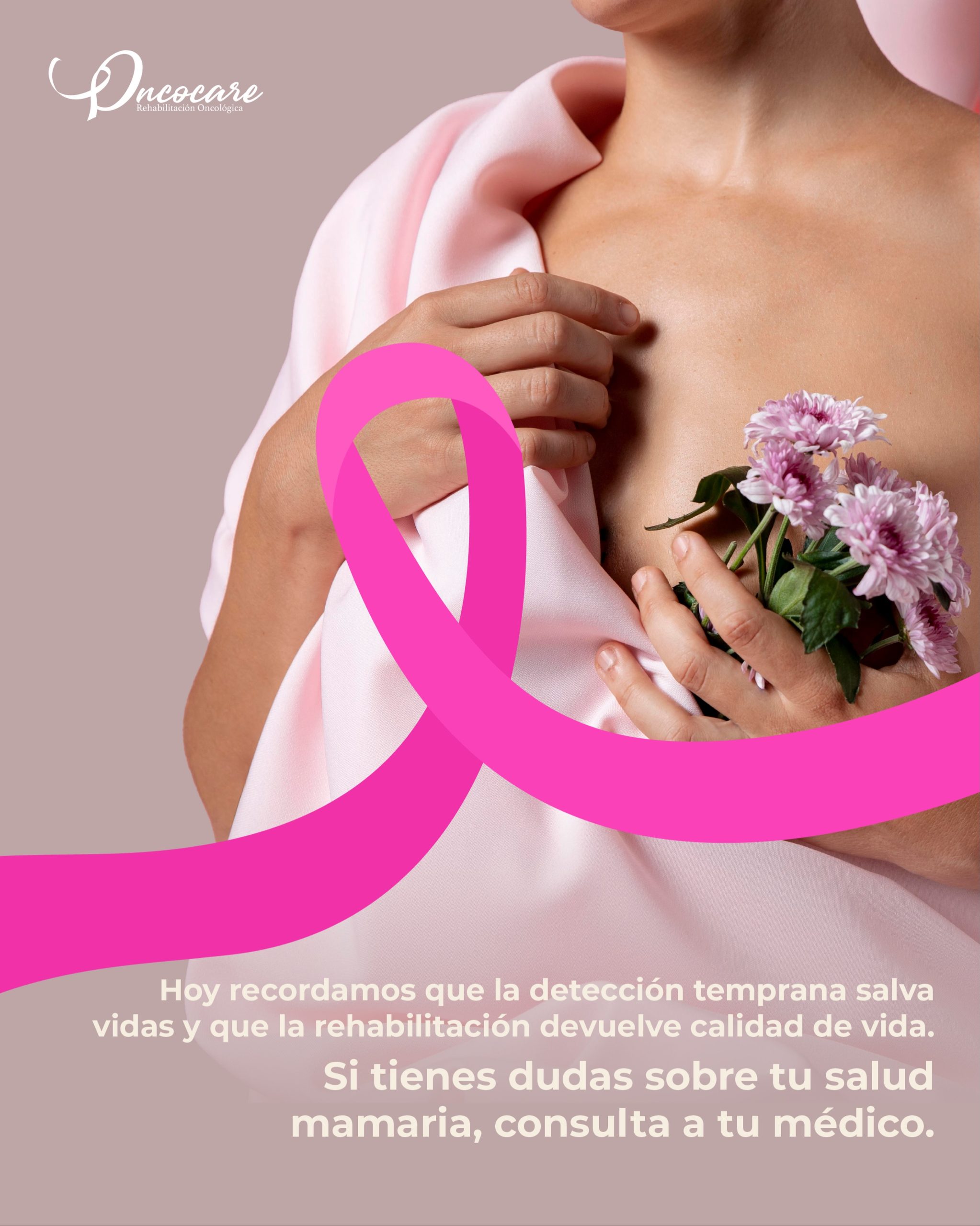 Hoy, en el Día Mundial de la concientización contra el Cáncer de Mama, recordamos que la detección temprana puede salvar vidas y que el acompañamiento también hace la diferencia.
Detrás de cada diagnóstico hay una historia, una persona, una familia y un camino que merece ser transitado con apoyo, información y esperanza. 🩷
Desde Oncocare, queremos recordarte que la fisioterapia oncológica es una aliada durante y después del tratamiento, ayudando a recuperar la movilidad, aliviar molestias, prevenir complicaciones y acompañarte en el proceso de volver a tus actividades cotidianas. 🌸
#oncocarecr #cancerdemama🎀 #onco #cancerdemamametastático #mastectomia